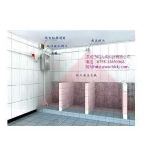 沟槽式公厕自动水箱 大便槽人体感应自动感应节水器