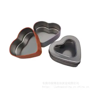 心形铁盒 喜糖盒 婚庆糖果盒珍珠项链包装铁盒批发可订制