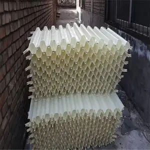 污水 饮用水PVC PP聚丙烯蜂窝斜管填料 荣茂沉淀池斜管填料全国销售