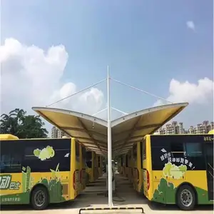 杭州加厚PVC阻燃膜材 圆管型景观休闲棚颜色规格多选