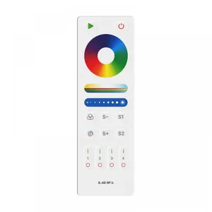 VILANLIGHT五合一RGBCCT遥控器,带场景存储遥控器,LED RGBWW遥控器,2.4G彩色分组RGBCCT遥控器