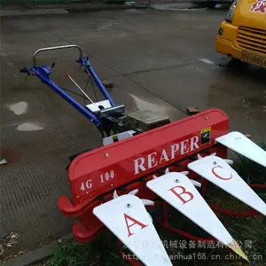 手扶式薄荷收割机|小型留兰香割晒机|通用型秸秆收割机