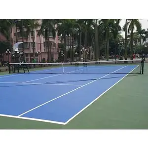 深圳惠州网球场施工_网球场建设工程_地面围网灯光整体配套工程服务_深圳市健宇体育_球场施工
