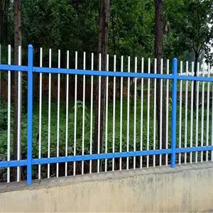 四川西昌市锌钢护栏 围墙锌钢护栏 锌钢室外栏杆多少钱一米