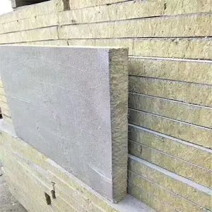 廊坊外墙岩棉保温板 机制砂浆岩棉复合板 双面复合建筑防火板