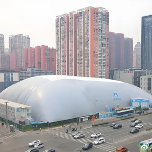 气膜球馆气膜体育馆气膜篮球馆羽毛球馆定制找1998年越宏膜结构