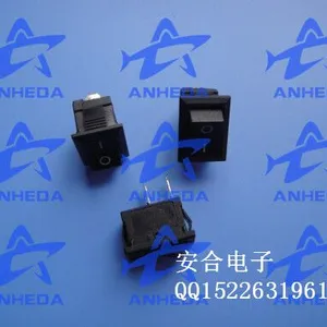 安合达D1-2P二档船型开关 15X21电源开关