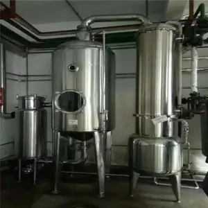 二手蒸发器 二手三效浓缩器 10吨-100吨四效降膜蒸发器双效蒸发器