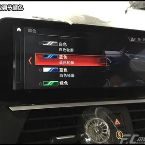 宝马X3改装,广州番禺宝马原厂升级改装,X3加装原厂氛围灯效果