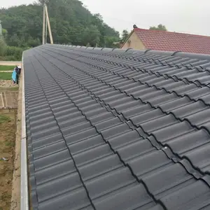 供应农家乐小吃车门头水上餐厅防水装饰瓦 凡美横向3米合成树脂瓦