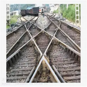 轻重轨道厂家加工 利煤DC615-3-15交叉渡线道岔 窄轨道岔