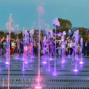 四川成都喷泉公司-成都音乐喷泉设备制作-旱喷水景施工-成都国科智喷水景