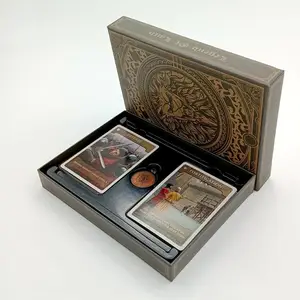 桌游卡牌套装,***辘金边,烫金卡片定做,辘金边卡片印刷