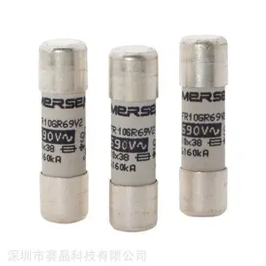 MERSEN熔断器FR10GR69V6 Y1014574 快速熔断器 10x38 gR,690V