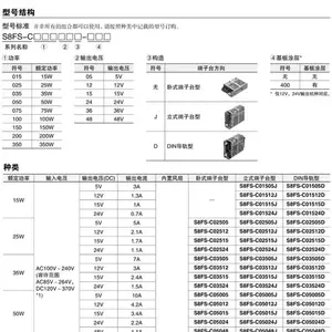 ŷķ�����ص�Դ S8VK-C48024 �����ѹ24V ֱ����� ���� ͼƬ