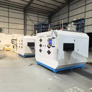 PLC全自动钢带双面自动抛光机生产线 ZY-ZPDC600-4