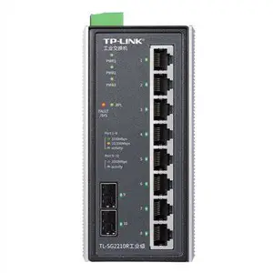 TP-LINK TL-SG2210R工业级 环网Web网管工业以太网交换机