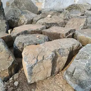 中国黑 山 西黑天然石材干挂石皮碎拼墙造景装饰厂家支持定制