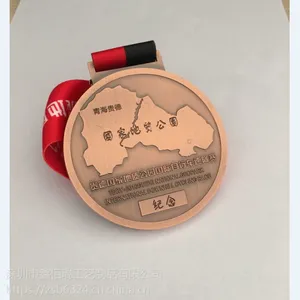 济南青岛制作金属奖牌、高档铜质冲压奖牌订做工厂