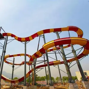 水上乐园设备厂家 水上飞龙滑梯