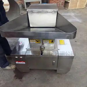 全自动冻牛腿骨碎骨机 大型商用食品级速冻食品粉碎机