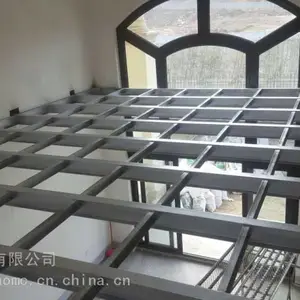 郑州挑空阳台隔层钢结构/钢构隔层/室内隔层