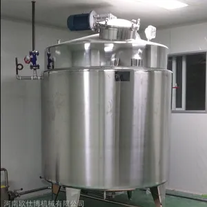 双层不锈钢加热反应釜,500L盘管加热反应釜制造商