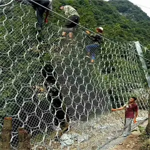 钢丝绳网--被动防护系统的特别的性质
