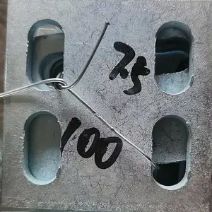 冷镀锌预埋钢板 幕墙配件 100*150*6两孔 门市现货 防锈耐用 规格齐全