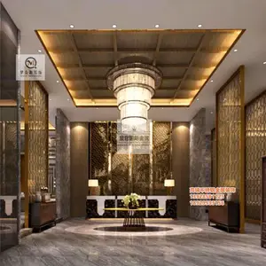佛山专业订制 钛金不锈钢酒店隔断屏风 客厅屏风 不锈钢屏风加工