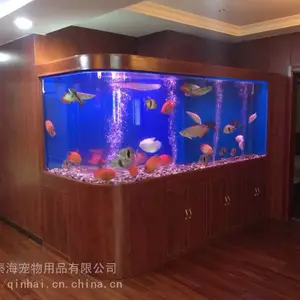 延安鱼缸 延安鱼缸定做 延安定做大型鱼缸厂家