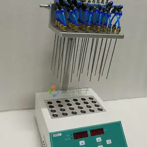 吹针相互独立干式氮吹仪内置高温保护装置
