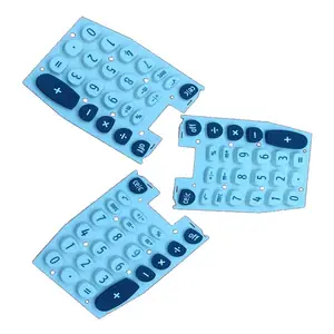 硅胶按钮 单K硅胶按键 计算器硅胶按键 办公计算器按键 学生用计算器按键