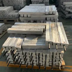 河南星辰防腐输油管道用14KG镁阳极,高电位镁阳极 燃气管道镁合金牺牲阳极