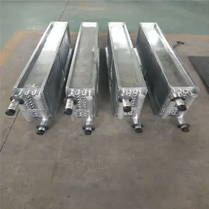 铜管表冷器 机组表冷器 定制铜管穿亲水铝箔片表冷器
