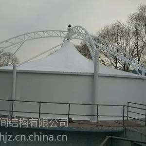 河南景元 污水池反吊膜 膜结构加工安装