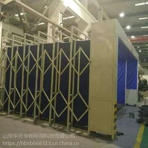 滨州厂家 汽车烤漆房(60-80°) 喷漆房 移动伸缩房 可定制