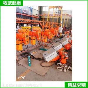 2t防爆链条葫芦 牧武防爆环链电动葫芦 气体防爆等级Exd II CT4
