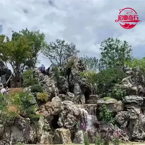 广东/私人庭院设计-英德石,园林不可少的假山石