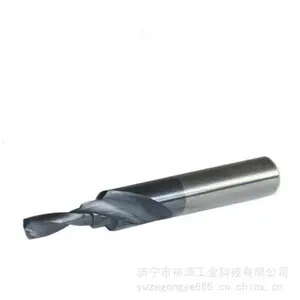 复合台阶钻头钨钢合金内外冷二级多节钻孔倒角一体成型阶梯麻花钻
