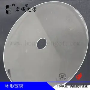 500mm圆盘玻璃,筛选机高平面度环形玻璃,CCD筛选机转盘玻璃厂家