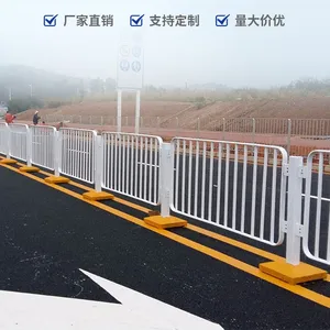 道路护栏马路中央隔离人行道机车分流栏杆路侧防撞栏
