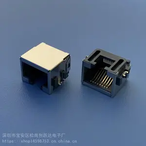 RJ45������Ƭʽ����ӿڲ��� RJ45���� 8P8C �������� ȫ����RJ45����H=8.65
