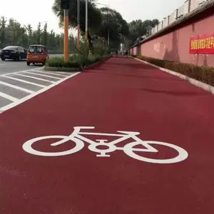 武汉市彩色透水路面材料中华路街道透水混凝土施工材料厂家