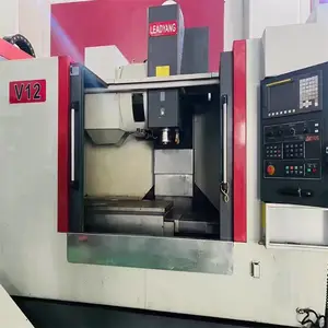 台湾立扬V12立式加工中心 BT40-8000转,发那科oi-MF系统带3个排屑机