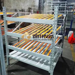 锦川非标流利架 重力滑移物料架 车间分拣周转先进先出仓储货架