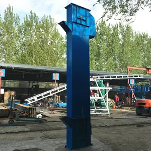 无尘颗粒粉料提升机 200链条挖斗皮带输送机 高扬程无尘上料斗提机