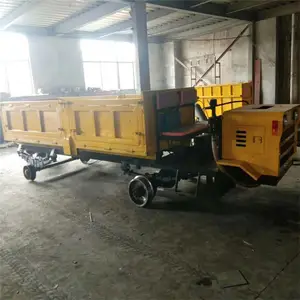 欧拓机械 厂家支持定做四轮轨道车 铁路建筑电缆线盘输送车 钢轨牵引平板车 柴油轨道拖车