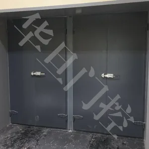 水泥厂车间隔音门安装-安徽华旦源头厂家