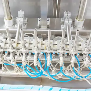 思晨机械优势供应全自动包装设备 全自动蒜蓉辣椒酱灌装机定量罐装酱料生产线香菇酱灌装线 非标定制